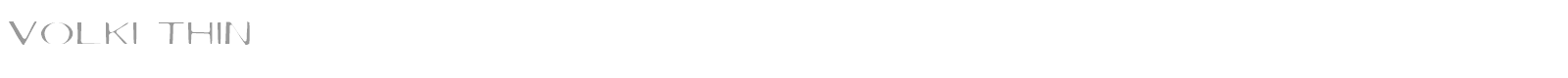 Volki font preview